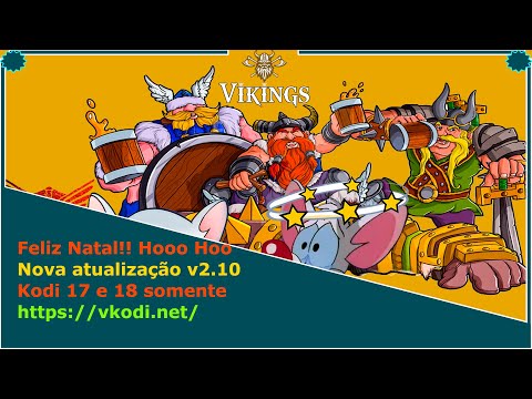 Feliz Natal com atualização v2.10 - Kodi 17 e 18