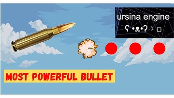 Creating the Most Powerful Bullet in Ursina Engine in Python