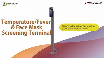 Hikvision Temperature Screening Terminal with Access Control demo