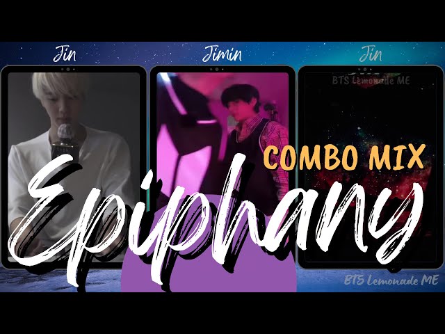 BTS Jin 'Epiphany' Duet ft. Jimin mv  | Lemonade me Combo mix