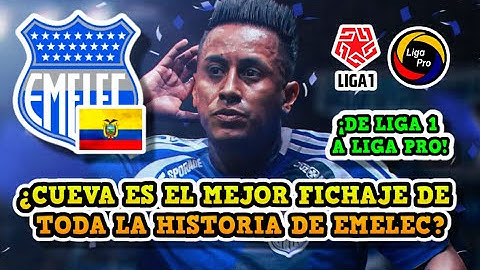 ESTO DIJERON EN ECUADOR TRAS LA LLEGADA DE CUEVA A EMELEC / HABLARON DE JUGADORES DE LIGA 1 Y TODO 1