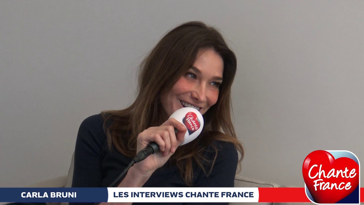Carla Bruni - Interview complète sur CHANTE FRANCE