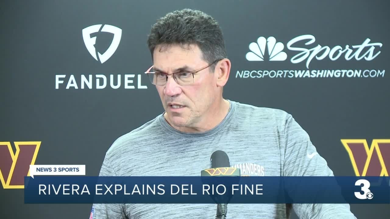 Rivera addresses Del Rio fine, moving forward