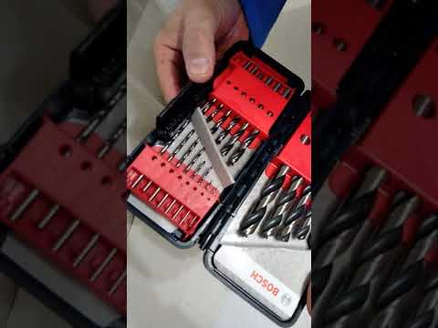 Набір свердел для металу Bosch HSS PointTeQ 18 шт. (2608577350)