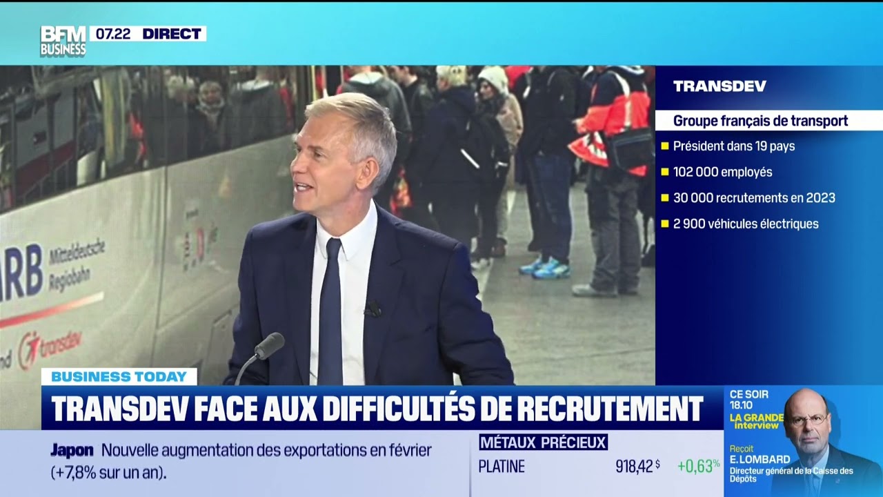 Thierry Mallet (Transdev) : Transdev dopé par le rachat de First Transit