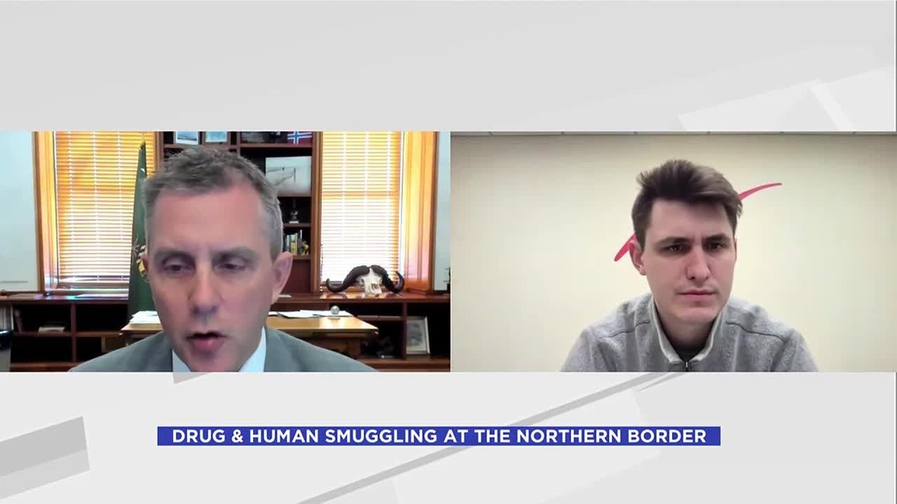 Drug and human smuggling at the Canada-North Dakota Border