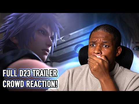 Kingdom Hearts 4 D23 EXTENDED Trailer LIVE CROWD REACTION!