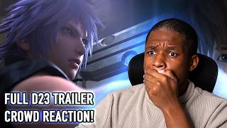 Kingdom Hearts 4 D23 EXTENDED Trailer LIVE CROWD REACTION!