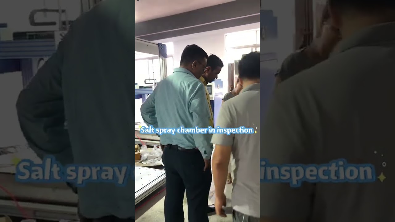 Salt Spray Chamber in Inspection