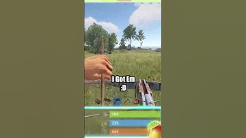 illegal crossbow shot gets the goop !!!! SOLO Vanilla Rust #Rust