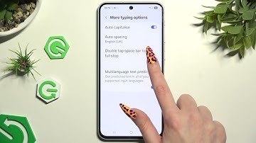 How to Find the Text Correction Settings on SAMSUNG Galaxy A56 5G