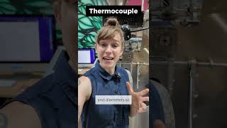 A thermocouple is the temp sensor inside a coffee roaster