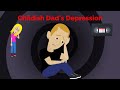 Childish dads depression not for kids