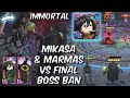 Mikasa & Marmas VS Final Boss Ban & Elaine HELL - God Mode Activate - Seven Deadly Sins: Grand Cross