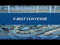 V- Belt Conveyor - Case Conveying | Equipment Systems Corporation
