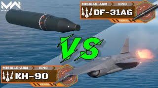 Cluster Missile Comparison! KH-90 VS DF-31AG | Modern Warships