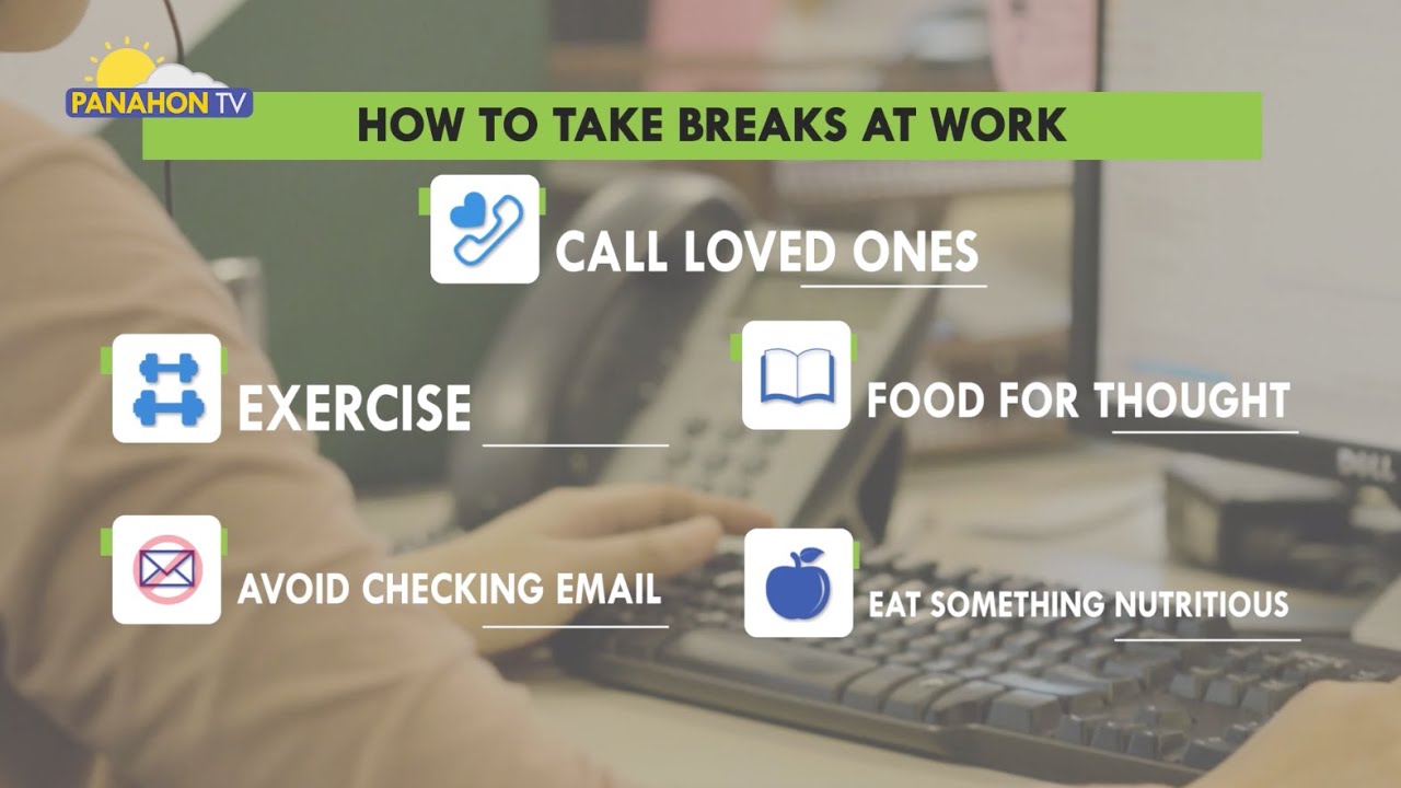 BE HEALTHY | How to Take Breaks at Work - YouTube