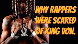 Why Rappers Were Scared Of King Von pt1 #hiphop #kingvon #otf #chicago #oblock #music #rappers #fyp