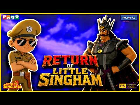 Singham Ka Wapas! 🦁 Kans Aur Kaal Ki Tabahi | Krishna X Singham ☀️🔥| Big Animation