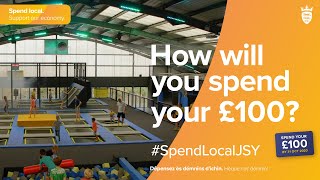 Spend local - Support our economy - A family activity at Les Ormes