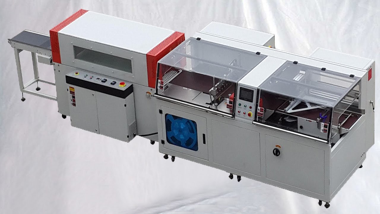 Packs in 6pcs L type sealing machine shrinking line automatic sealer