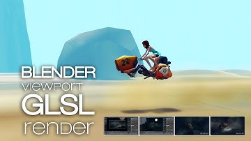 Blender GLSL viewport render animation