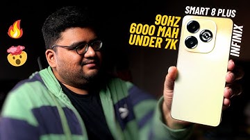 Infinix Smart 8 Plus Unboxing, Specs, Price, Hands-on Review | 90Hz, 6000 mAh, Magic Ring!?