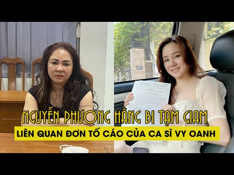 Nguyễn Phương Hằng bị tạm giam liên quan đơn tố cáo của ca sĩ Vy Oanh