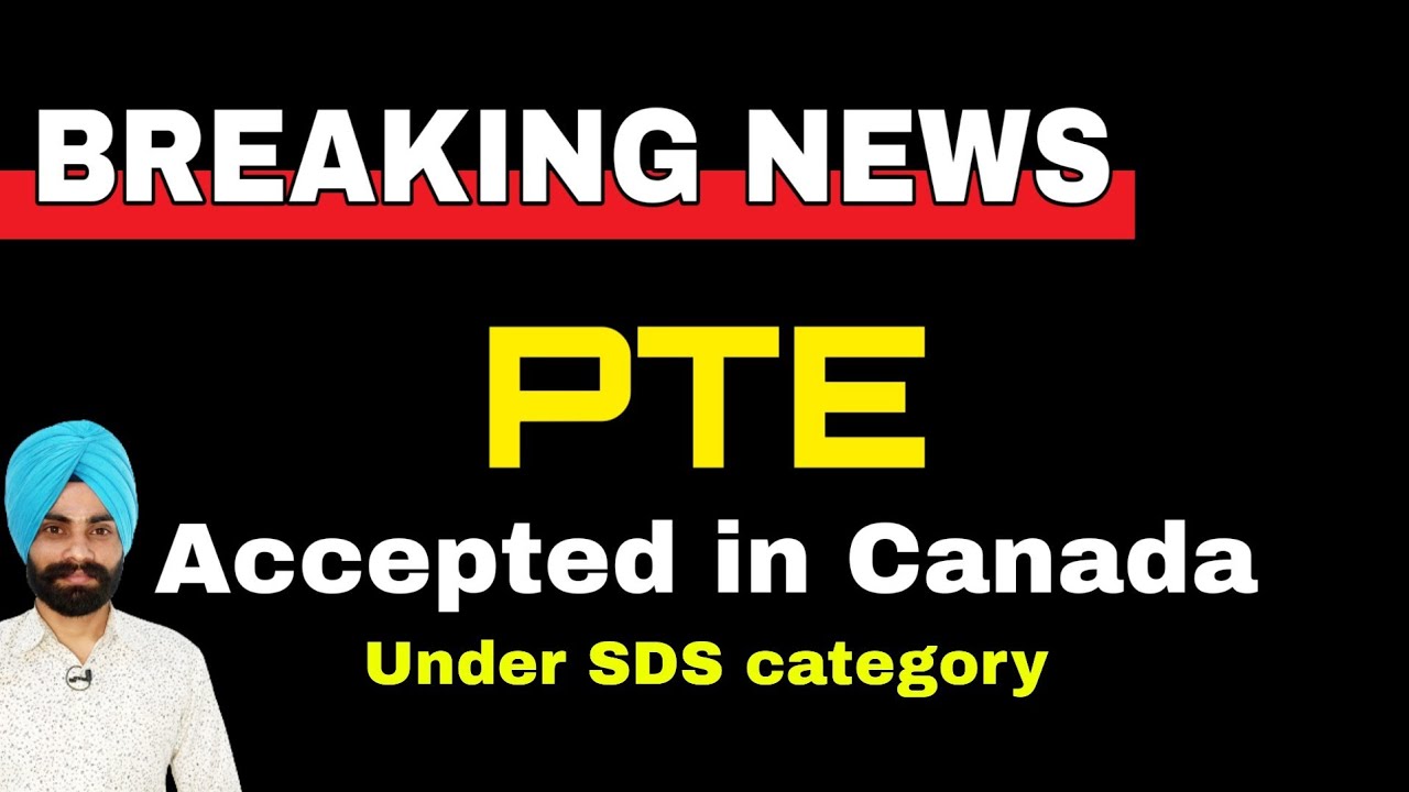 PTE is accepted in Canada I Study Visa I PTE classes - YouTube