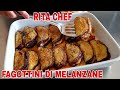 FAGOTTINI DI MELANZANE RIPIENI🍆RITA CHEF | Super golosi.