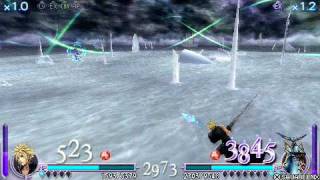 DISSIDIA Cloud( level 49) vs exdeath (levbel 100)( version 9)
