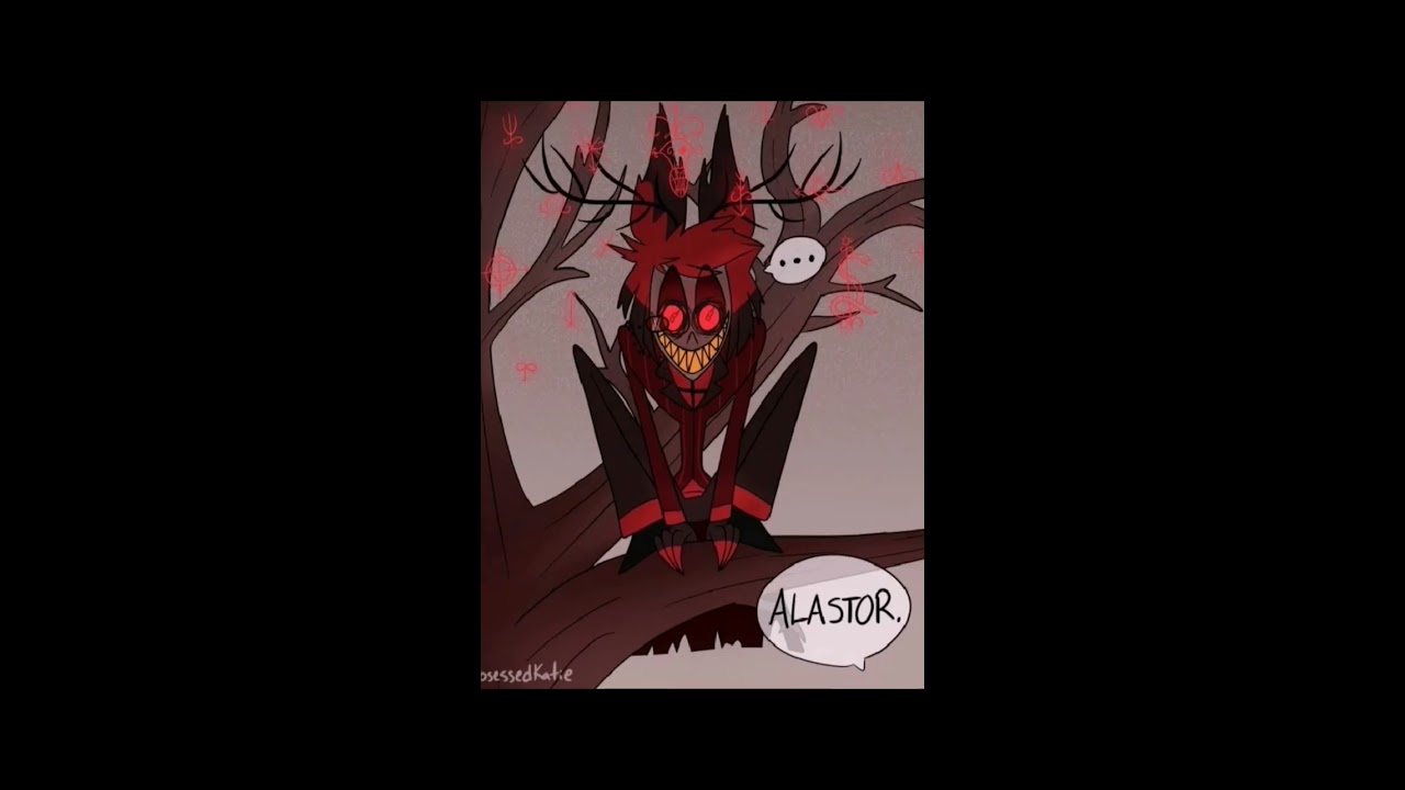 Alastor Is Scared Of A Dog And Charlie Tries To Help Hazbinhotel Shorts
