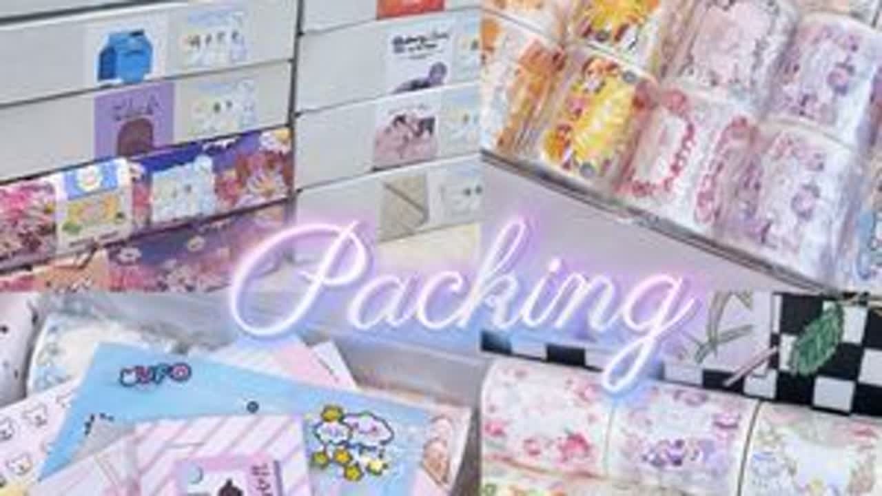 »𝑷𝒂𝒄𝒌𝒊𝒏𝒈 超长新品过款打包合集🍥 #标签贴 #沉浸式 #文创