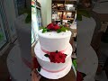 special Anniversary cake with real Rose.#anniversarycake #cakedecorating #yummy