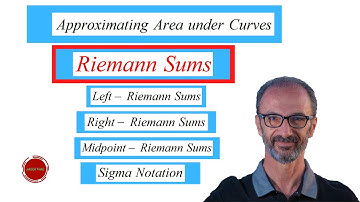 Riemann Sums and Approximating Area under Curves.