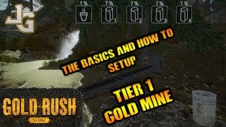 Gold Rush - The basics and how to setup tier 1 - "gold mine"