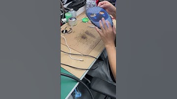 Every lamp bead of the display helmet board needs to be tested, and bad ones need to be repaired