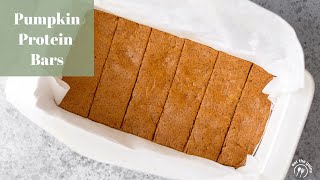 Pumpkin Protein Bars by Eat the Gains 459 views 1 year ago 4 minutes, 43 seconds