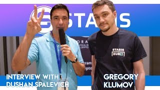 Stasis - First EUR Stablecoin - CEO Gregory Klumov Interview With Dushan Spalevich for iBlock TV