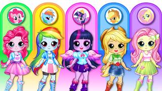 My Little Pony Style Dress Up And Make Up For Disney Princess