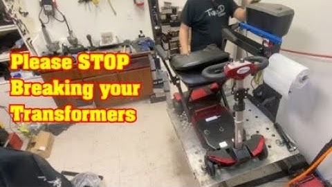 What Happens when you mishandle a Solax Transformer Mobility Scooter | Nine Beep error code.