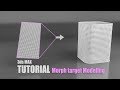 3ds max Morph target modeling tutorial
