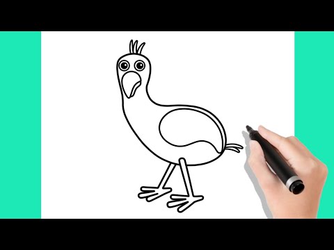 Como DIBUJAR a OPILA BIRD - Como DESENHAR o OPILA BIRD