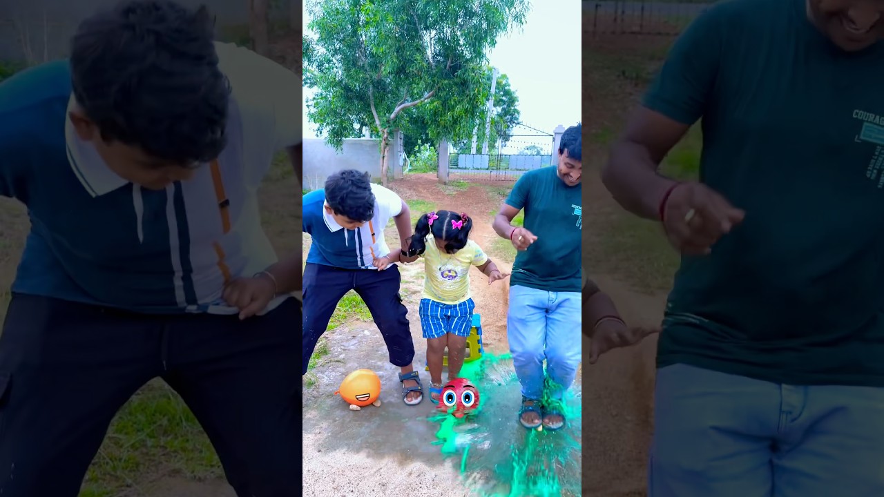 Misti and Ishan ne Balloon mis kar diya 😱🤪🎈