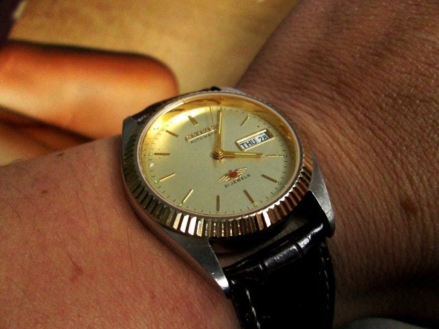 Citizen Automatic Red Eagle Gn 4w S The Bargain Vintage Watch Youtube