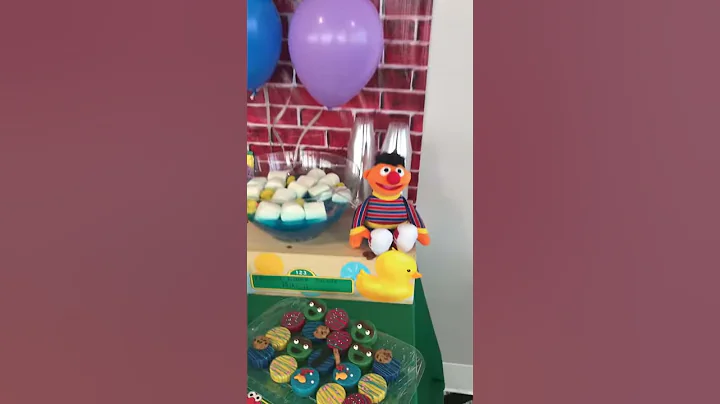 Sesame Street Themed Sweet Treat Buffet Table (Part 1)