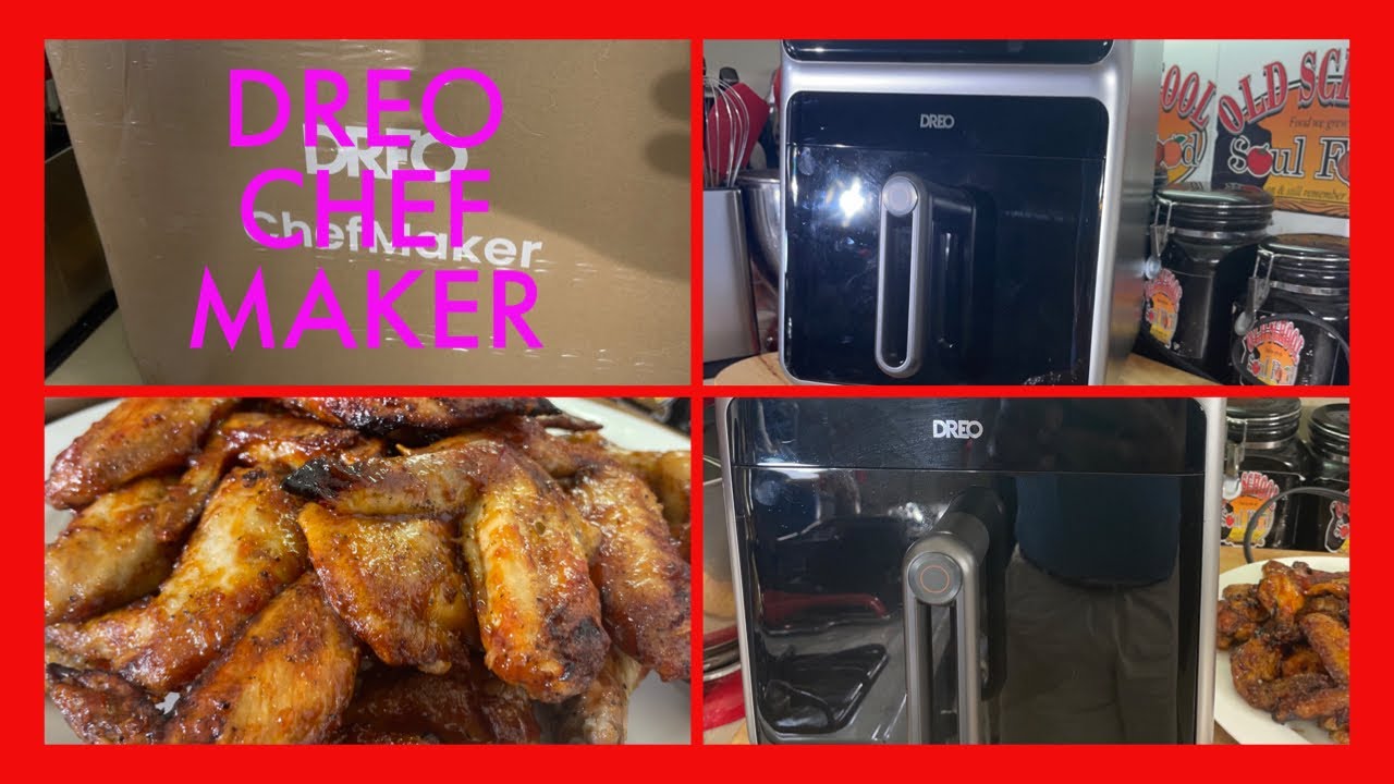 THE DREO CHEF MAKER/THE EASIEST COMBI FRYER I EVER USED TO ACHIEVE