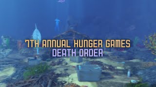 ROBLOX Panem | 7th Hunger Games Death Order