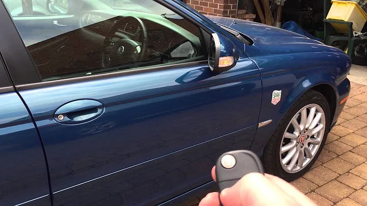 X-Type auto fold mirrors