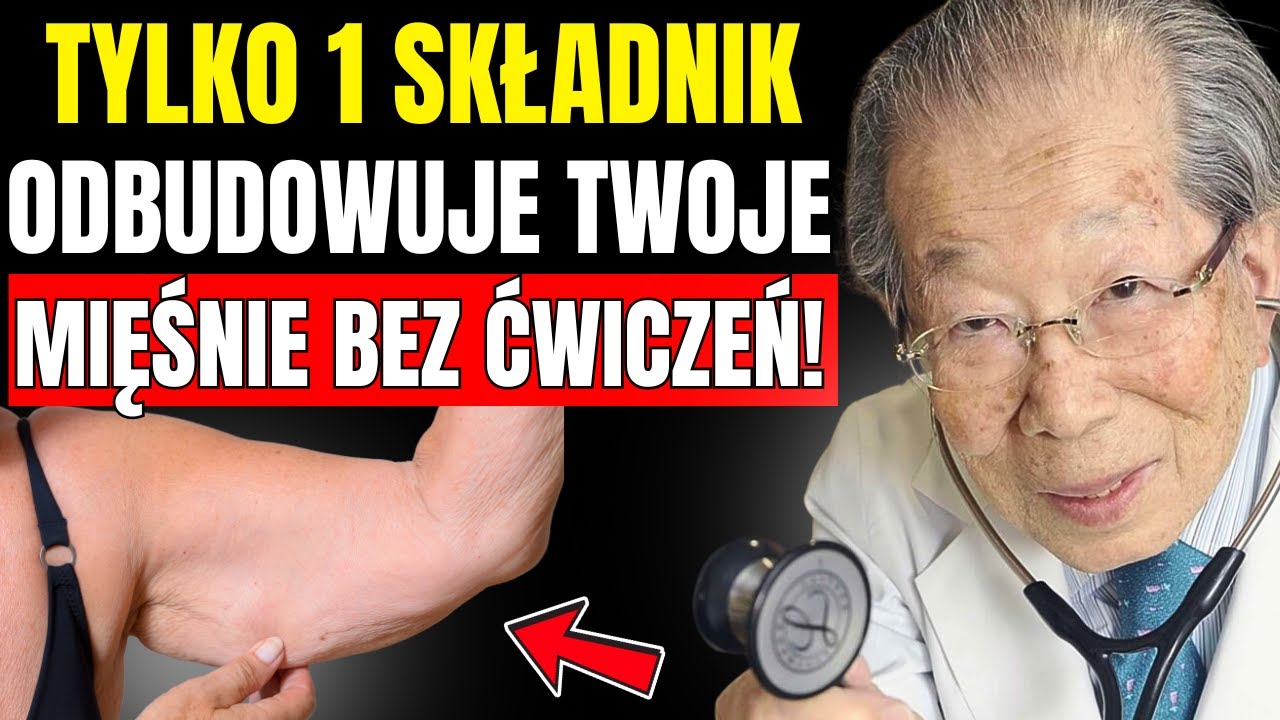Najstarszy lekarz Japonii: Jeden prosty składnik odbudowuje masę mięśniową seniorów bez ćwiczeń!